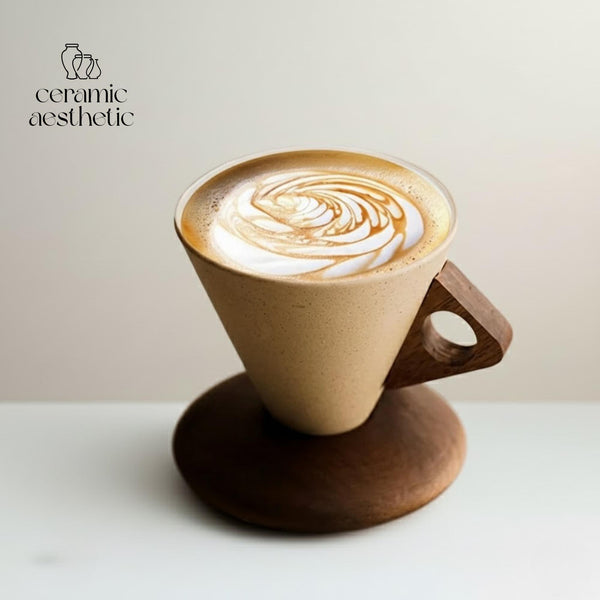 Handmade Japanese Minimalist Coffee Mug