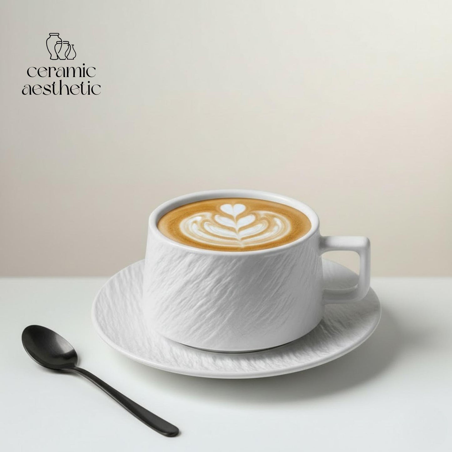 Handmade Wabi-Sabi Japanese Stoneware Tea Cup Set