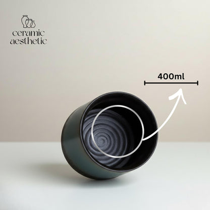 Retro Gradient Porcelain Mug