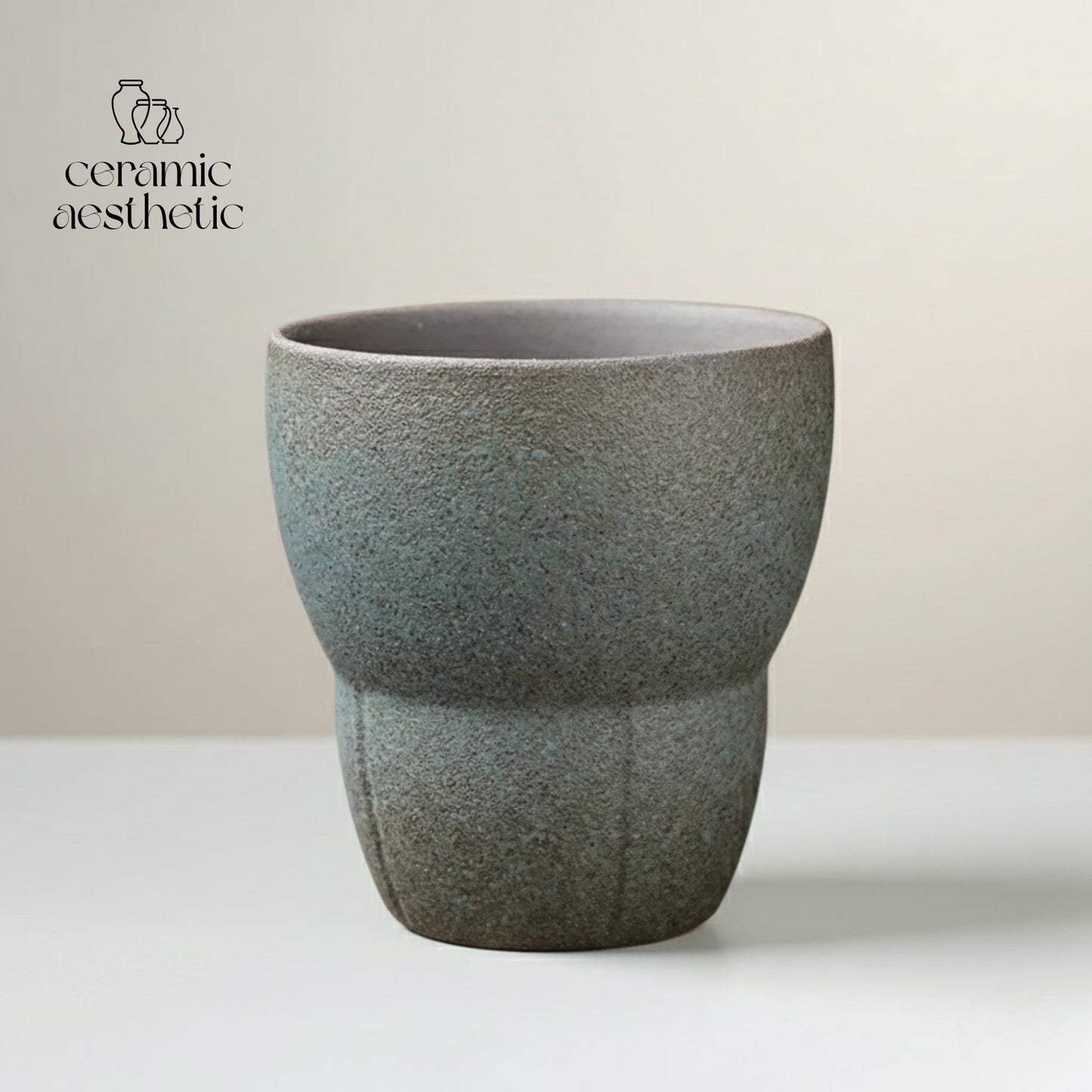 Retro Rough Ceramic Espresso Cup