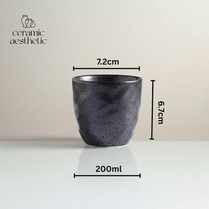 Retro Coarse Glaze Matcha Cup