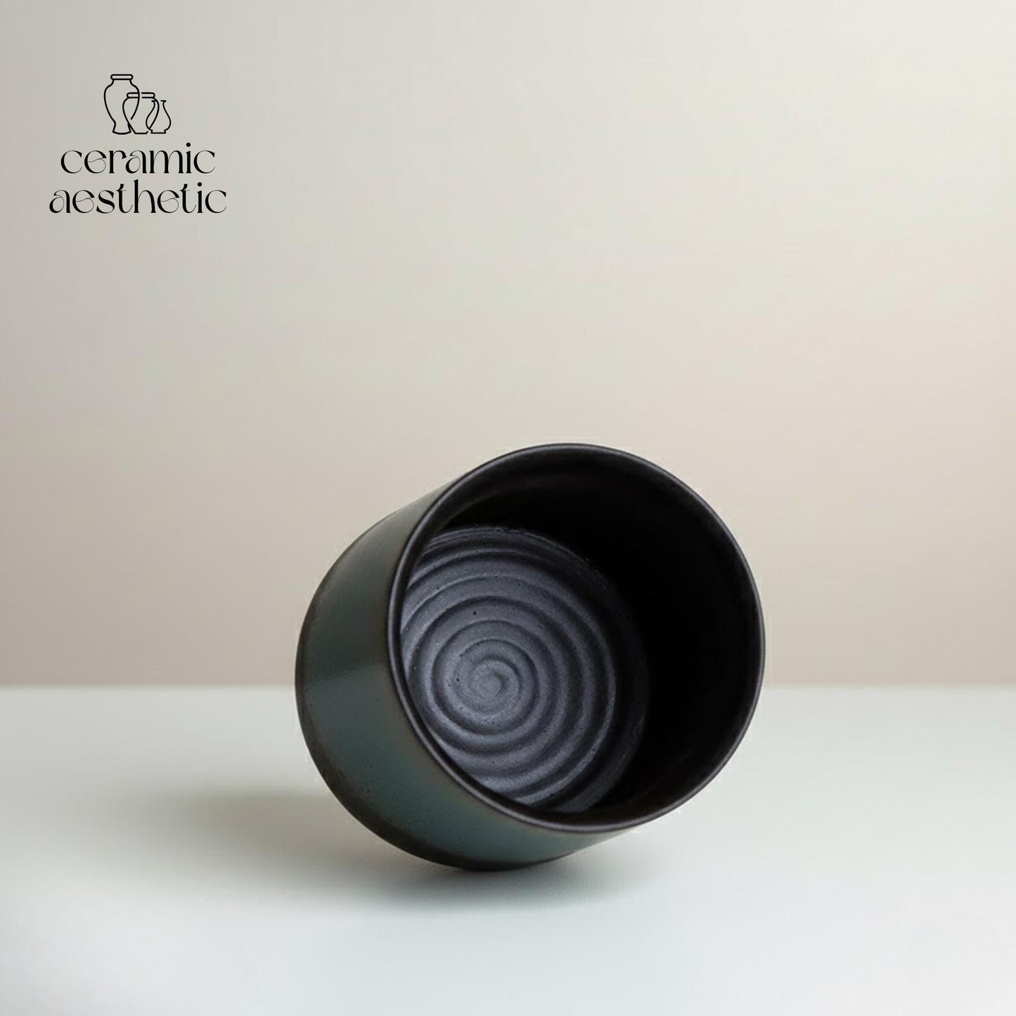 Retro Gradient Porcelain Mug