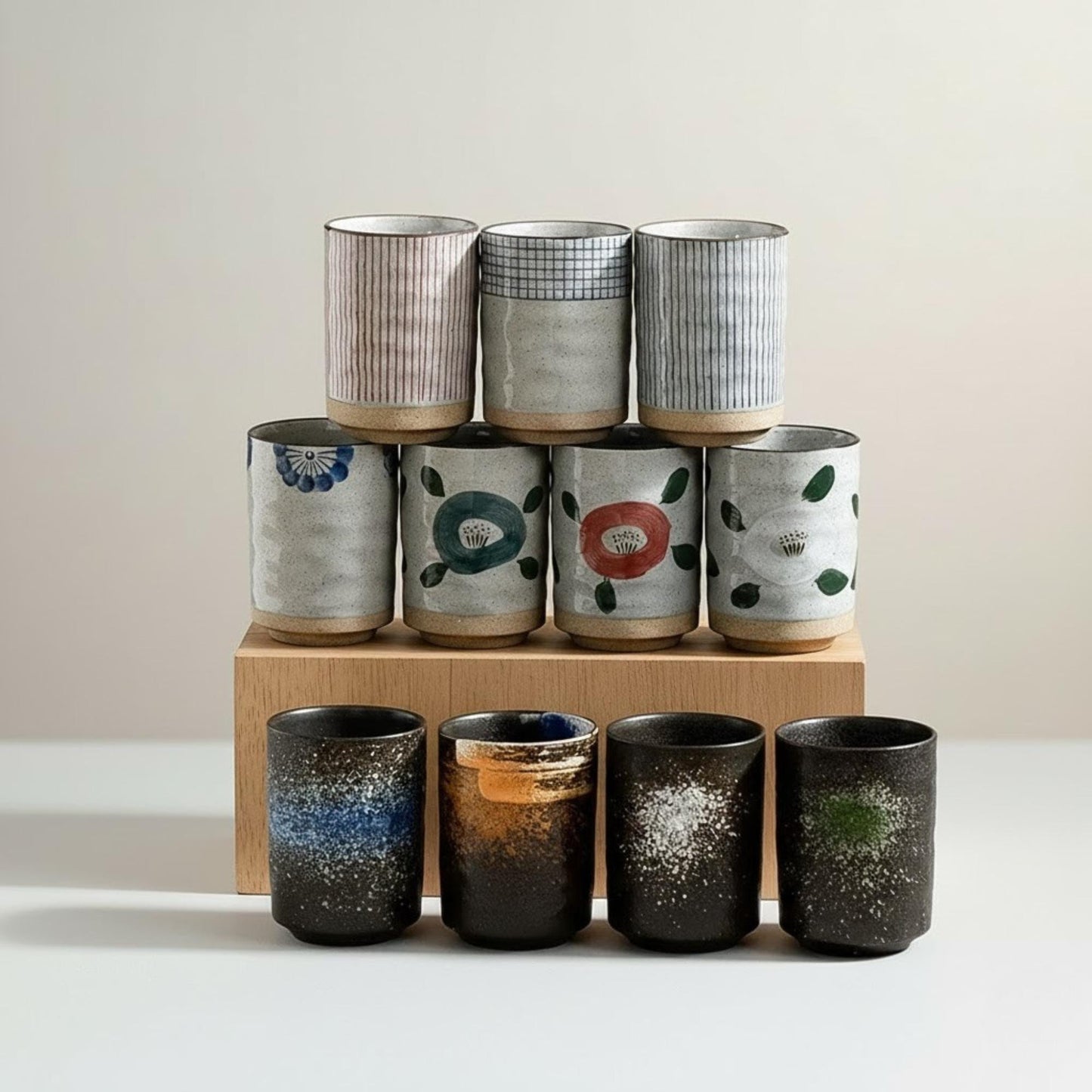 Retro Coarse Pottery Teacup