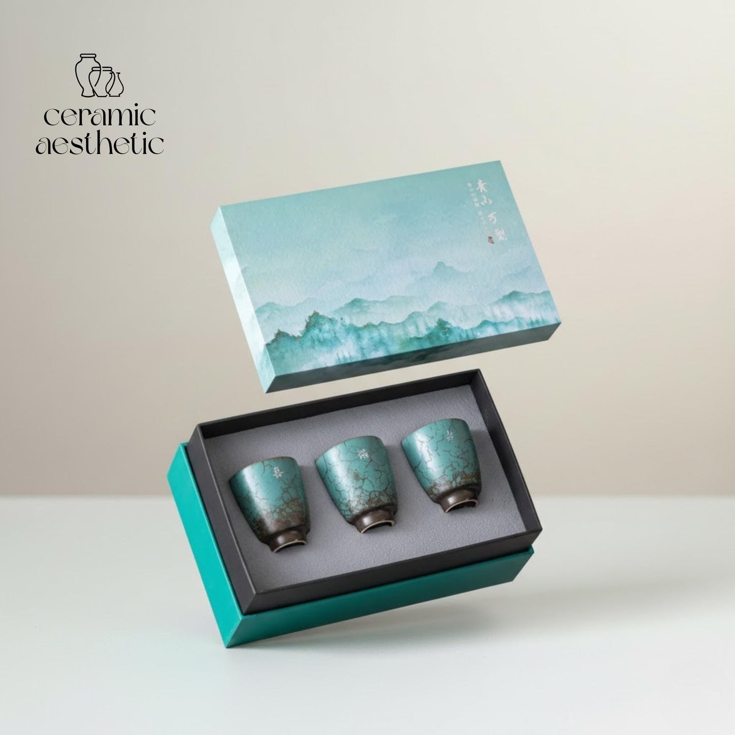 Zen Porcelain Cup Set – Gift Edition