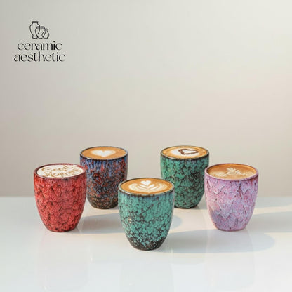 Handcrafted porcelain Ceramic Coffee & Tea Cup