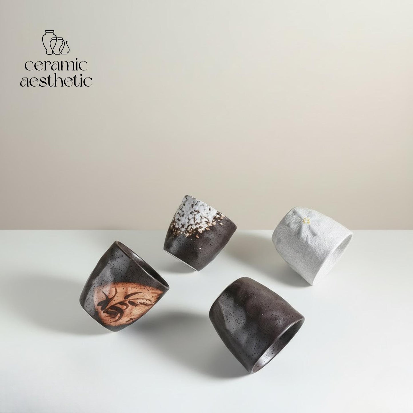 Retro Coarse Glaze Matcha Cup