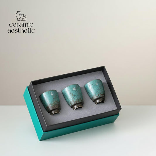 Zen Porcelain Cup Set – Gift Edition