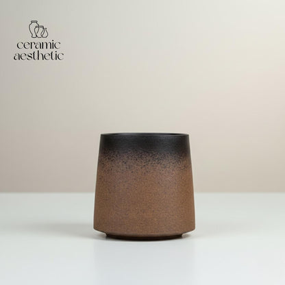 Retro Gradient Porcelain Mug