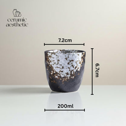 Retro Coarse Glaze Matcha Cup