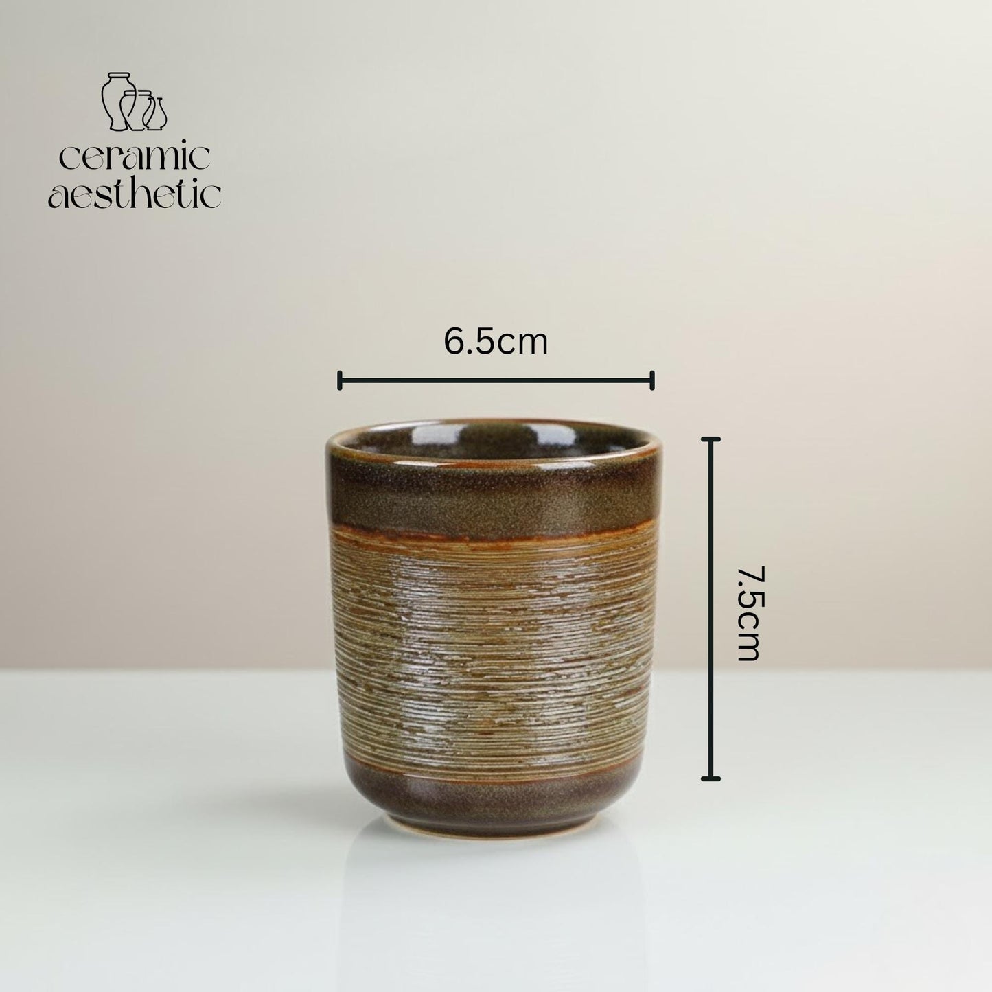 Takumi Kiln Ceramic handmade Tea Cup