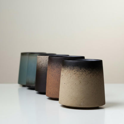 Retro Gradient Porcelain Mug