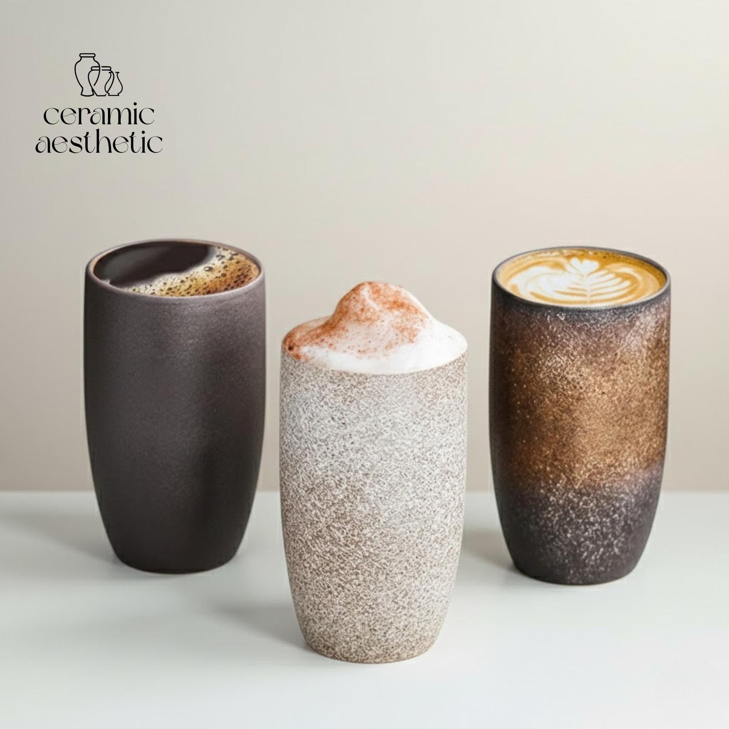 Japanese Retro Porcelain Coffee Cup
