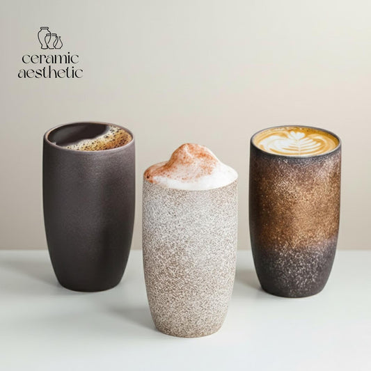 Japanese Retro Porcelain Coffee Cup