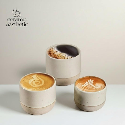 Japanese Vintage Stoneware Coffee Mug